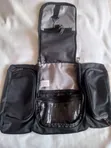 Black Travel/Toiletry/Cosmetic Bag - 4