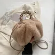 Fluffy Bag - Beige - 1