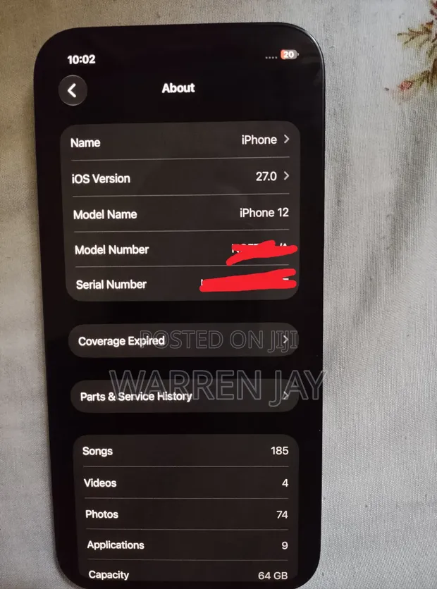 Apple iPhone 12 64GB Graphite - 1