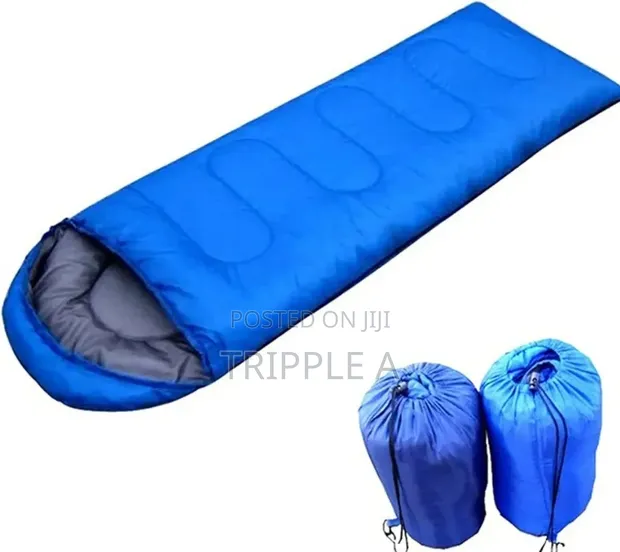 Blue Camping Sleeping Bag - 1