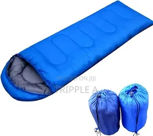 Blue Camping Sleeping Bag