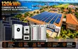 Felicity 120kWh Solar System - 60kW Hybrid Inverter - 1