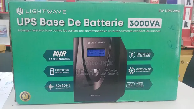 Lightwave 3000VA UPS Battery Backup - 1
