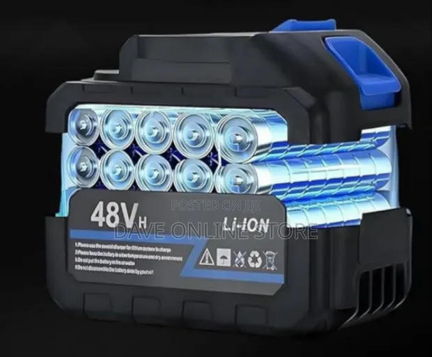 48V 10-Cell Lithium-Ion Rechargeable Battery Pack - 1