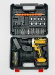 DeWALT 18V Cordless Electric Drill Combo Kit - 3