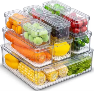 10pc Fridge Containers