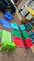Kindergarten 4 Seater Kids Table and Chairs - 2