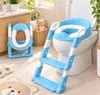 New Folding Potty Training Chair with Ladder - 1