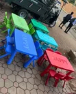 Nursery Kids Plastic Table and 4 Chairs - 2