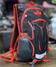 Black and Red Lightweight Biker/Cycling Backpack - 1