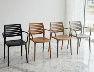 Amber Armrest Plastic Chairs