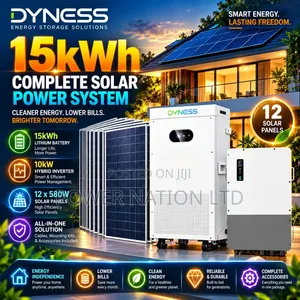 15kWh 48V Dyness Hybrid Lithium Solar System Kit