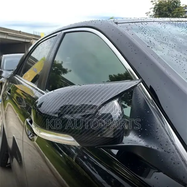 Carbon Fiber Side Mirror Covers for Toyota Mark X - 1