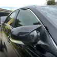 Carbon Fiber Side Mirror Covers for Toyota Mark X - 1