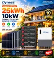 25kWh Dyness Massive Clean Energy Hybrid Lithium Solar System Kit - 1