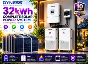 32kWh 12kVA Hybrid Lithium Solar System Kit