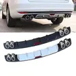Universal ABS Rear Bumper Spoiler Lip - 2