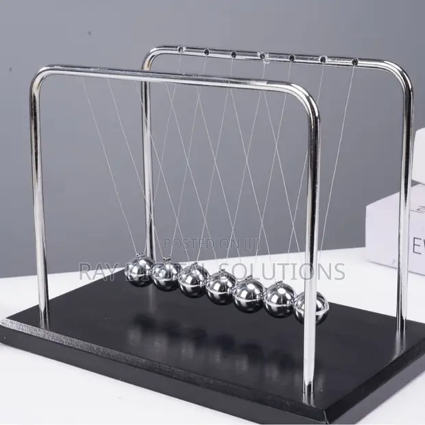 Newton's Cradle Physics Pendulum Desk Toy - 1