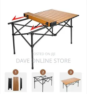 90cm Quality Foldable Camp Table