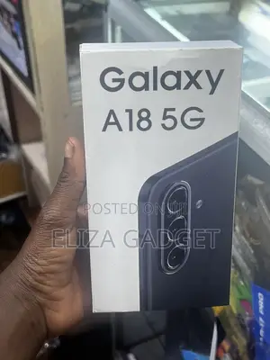 New Samsung Galaxy A18 256GB Black
