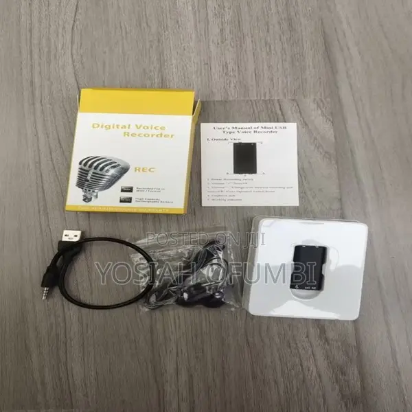 16GB Mini USB Digital Voice Recorder Kit - 1