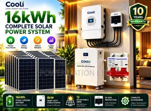 16kWh 48V Cooli Hybrid Lithium Solar System Kit
