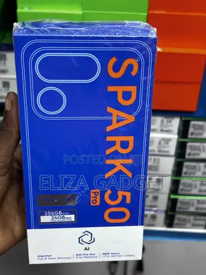 New Tecno Spark 50 Pro 256GB Black