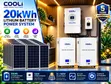 20kWh 48V Cooli Hybrid Lithium Solar System Kit - 1