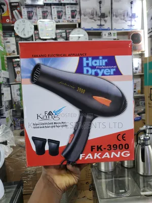 Fakang Professional Hair Dryer - Hot & Cold Air, 3 Speed