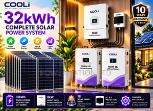 32kWh 48V Cooli Hybrid Lithium Solar System Kit