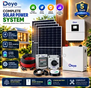 5kWh 48V Deye Hybrid Lithium Solar System Kit