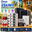 25kWh 48V Hybrid Lithium Solar System Kit - 1