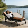 Outdoor Portable Camping Foldable Bed Chair - 2