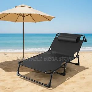 Foldable Camping Bed for Beach, Garden, Balcony