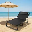Foldable Camping Bed for Beach, Garden, Balcony - 1