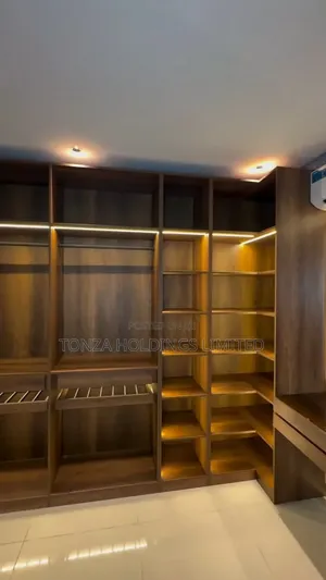 Modern Wood-Mode Closet System