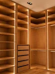 Modern Wood-Mode Closet System - 3