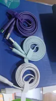 Oraimo Coiled Flat-Wire Fast-Charging Data Cables - 2
