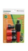 AgroMax 5-Piece Garden Hose Connector Set - 2