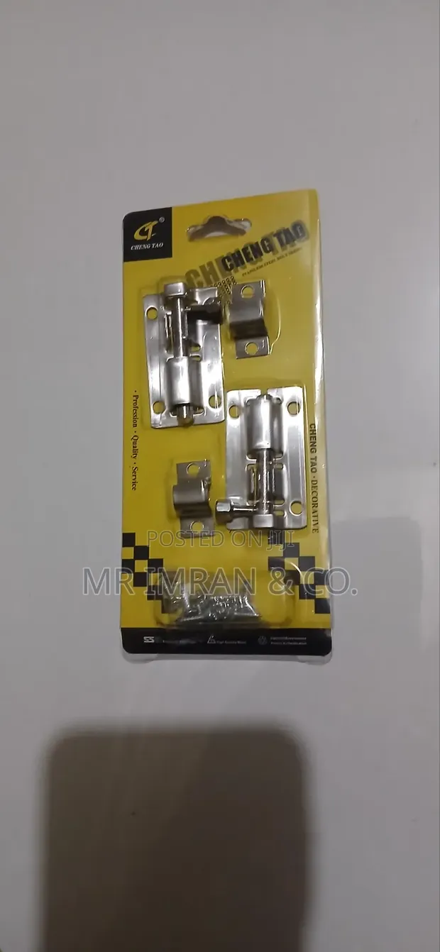 Stainless Steel Barrel Bolt / Slide Latch Lock - 1