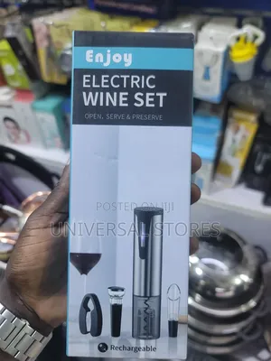 A&S Electric Wine Opener Set