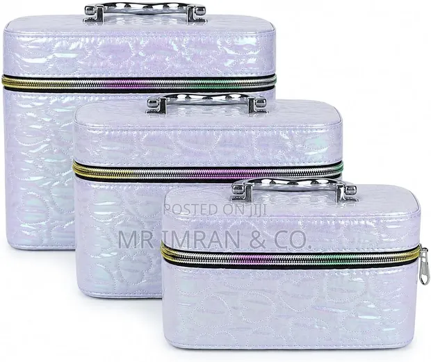 Vanity Beauty Cases & Makeup Organizers Set - 1