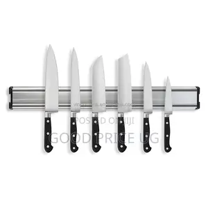 Wall-Mounted Magnetic Knife Strip