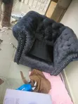 Brand New 3-Seater Sofa - Gray Fabric - 2
