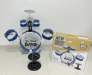 5-Piece Children's Toy Jazz Drum Set