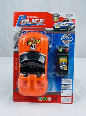 SpeedTop Police/Sport Racing Wired Remote-Control Toy Car