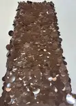 Luxurious Burgundy Sequin Fabric - 1