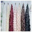 Luxurious Burgundy Sequin Fabric - 3