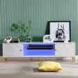 TV Stand with Drawers and LED Lights (1.6m) - 2