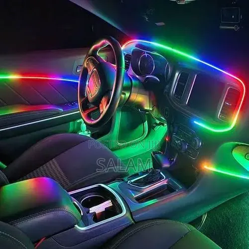 Car Interior LED Strip Lights - Phone Control - 1